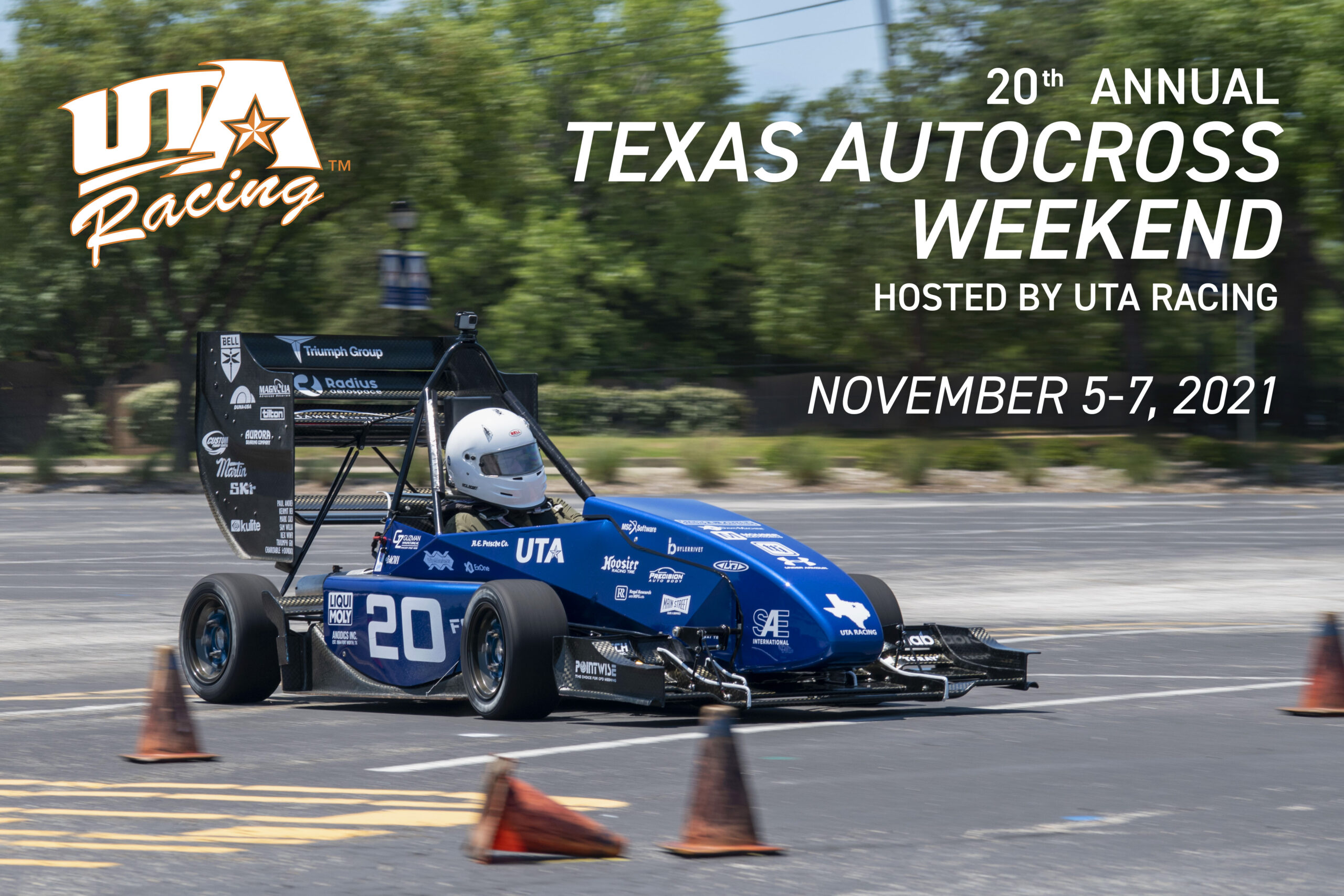 The 20th Annual Texas Autocross Weekend UTA Racing Formula SAE Team